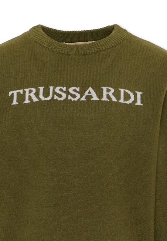 26FW [키즈] 트루사르디 니트/스웻셔츠 TBA26021MA CYPRESS CYPRESS GREEN - TRUSSARDI
