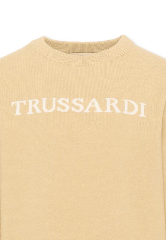 26FW [키즈] 트루사르디 니트/스웻셔츠 TBA26021MA KHAKI KHAKI BEIGE - TRUSSARDI