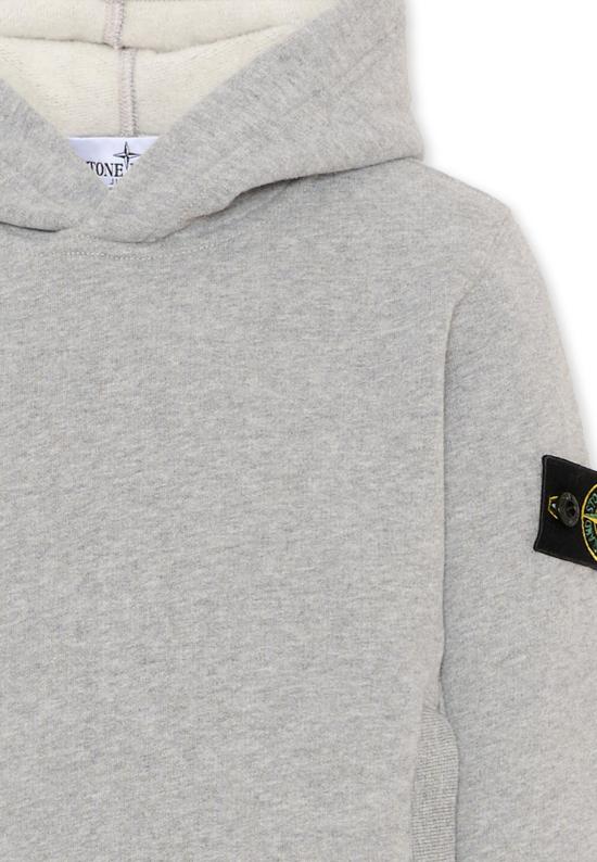 26FW [키즈] 스톤 아일랜드 니트/스웻셔츠 L2S16 6100004 S0M20 V0M64 GREY - STONE ISLAND