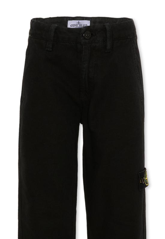 26FW [키즈] 스톤 아일랜드 스트레이트 팬츠 L2S16 3100002 S0104 V0129 BLACK - STONE ISLAND