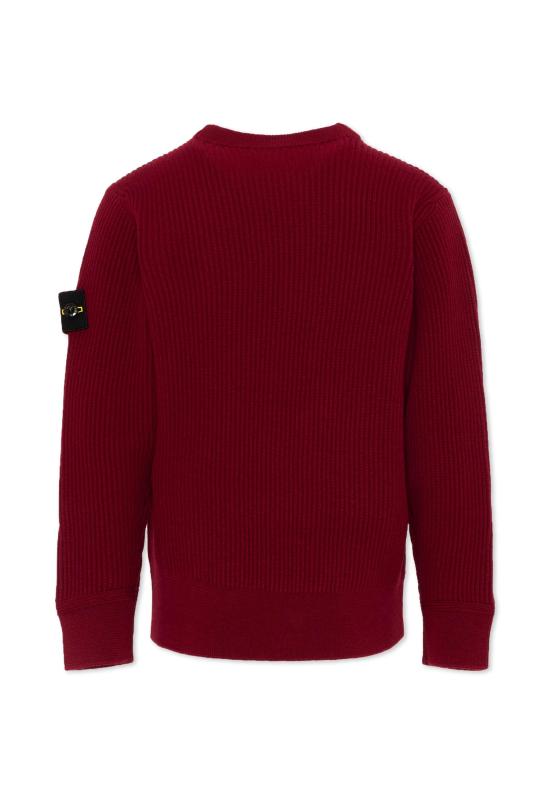 26FW [키즈] 스톤 아일랜드 니트/스웻셔츠 L2S16 5100010 S0C02 V0014 RED - STONE ISLAND