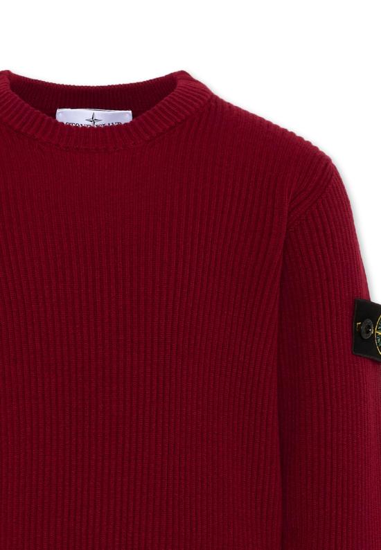 26FW [키즈] 스톤 아일랜드 니트/스웻셔츠 L2S16 5100010 S0C02 V0014 RED - STONE ISLAND