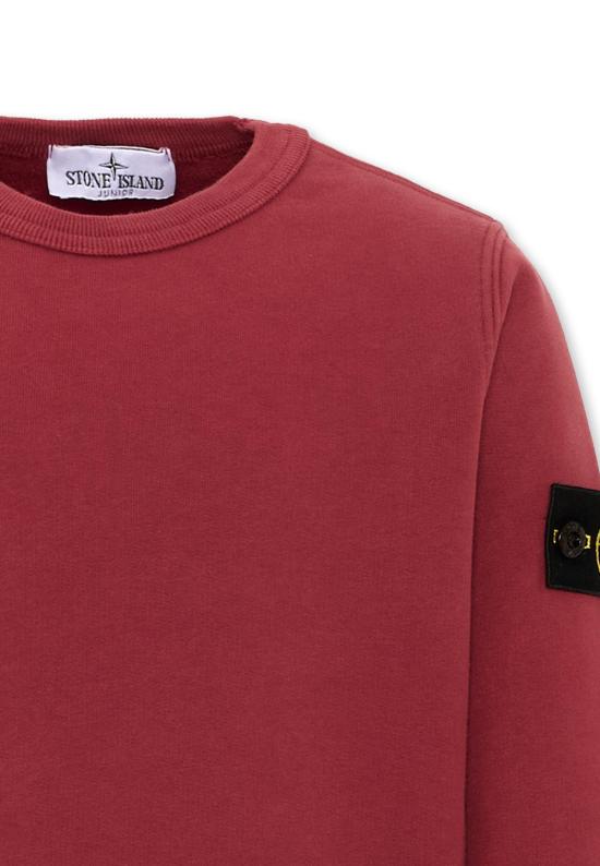 26FW [키즈] 스톤 아일랜드 니트/스웻셔츠 L2S16 6100001 S0A20 V0014 RED - STONE ISLAND