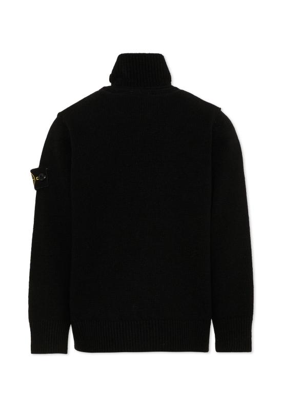 26FW [키즈] 스톤 아일랜드 가디건 L2S16 5100003 S00M1 V0029 BLACK - STONE ISLAND