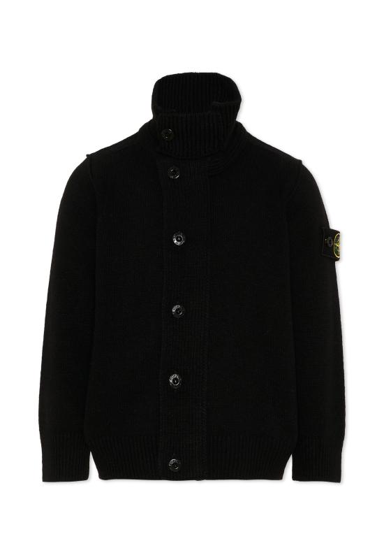 26FW [키즈] 스톤 아일랜드 가디건 L2S16 5100003 S00M1 V0029 BLACK