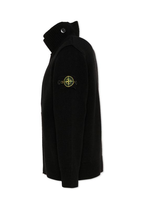 26FW [키즈] 스톤 아일랜드 가디건 L2S16 5100003 S00M1 V0029 BLACK - STONE ISLAND