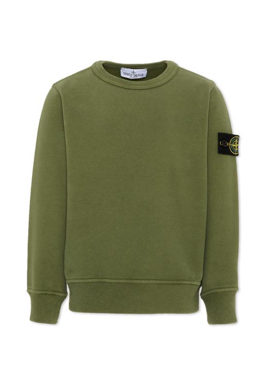26FW [키즈] 스톤 아일랜드 니트/스웻셔츠 L2S16 6100001 S0A20 V005G GREEN