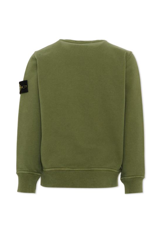 26FW [키즈] 스톤 아일랜드 니트/스웻셔츠 L2S16 6100001 S0A20 V005G GREEN - STONE ISLAND