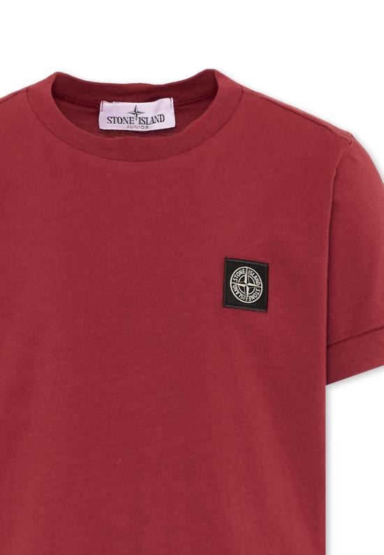 26FW [키즈] 스톤 아일랜드 티셔츠 L2S16 2100003 S0047 V0014 RED - STONE ISLAND