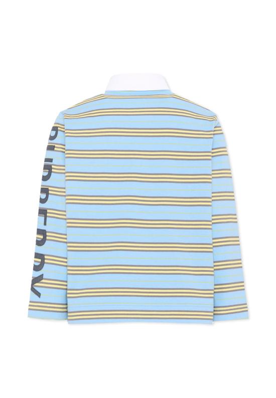 26FW [키즈] 버버리 폴로 셔츠 8126360 A6812 LIGHT BLUE - BURBERRY