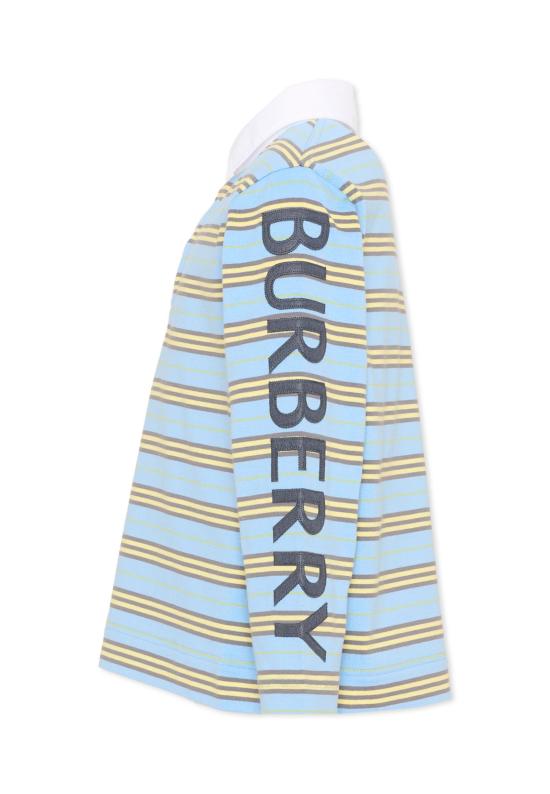 26FW [키즈] 버버리 폴로 셔츠 8126360 A6812 LIGHT BLUE - BURBERRY