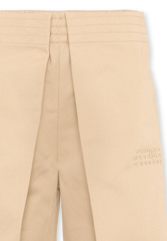 26FW [키즈] MM6 메종마르지엘라 트레이닝/조거 팬츠 M61100 MM08H M6712 BEIGE - MM6 MAISON MARGIELA