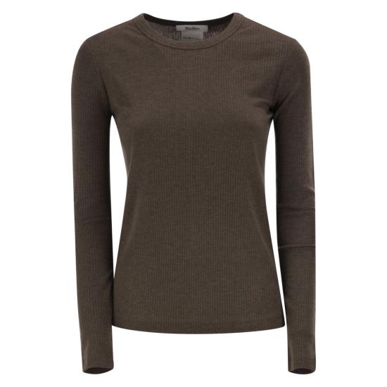 26FW 막스마라 폴로 티셔츠 2621946031600 BROWN