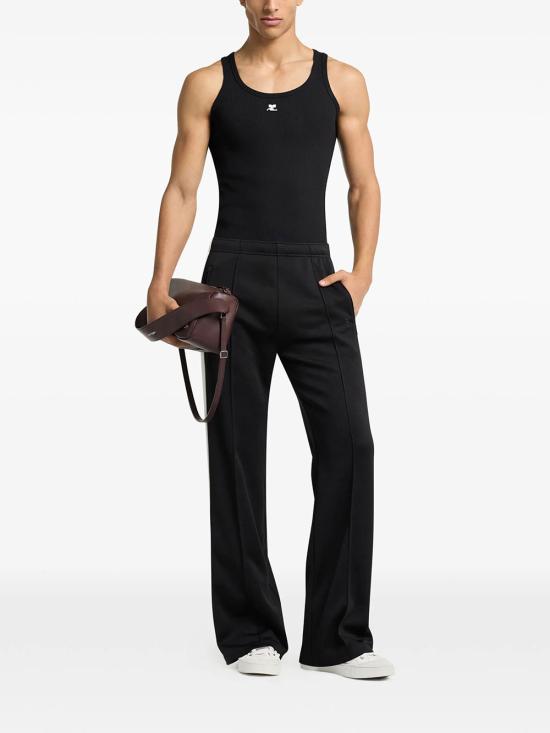 26FW 쿠레쥬 민소매 티셔츠 326JDE167JS0194 9999 BLACK - COURREGES
