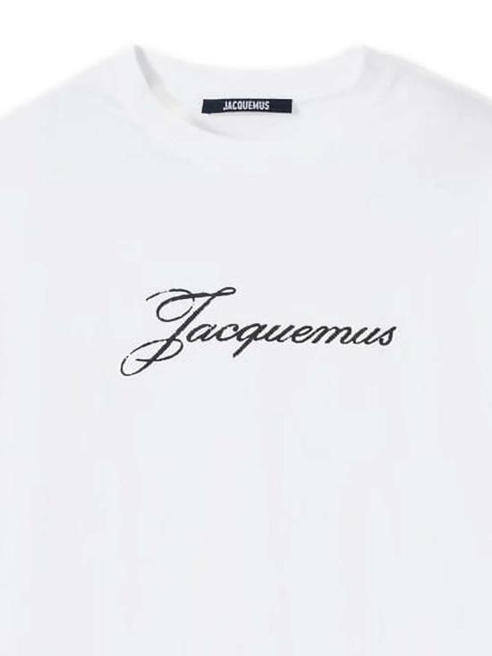 26FW 자크뮈스 반팔 티셔츠 26ETSM00639AJ00289 WHITE 100 - JACQUEMUS