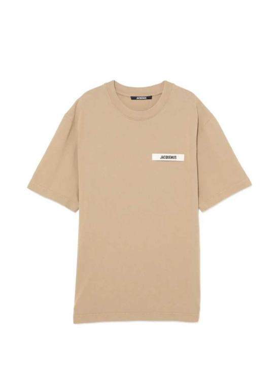 26SS 자크뮈스 반팔 티셔츠 25HTSM00133AJ00226 DARK BEIGE 180