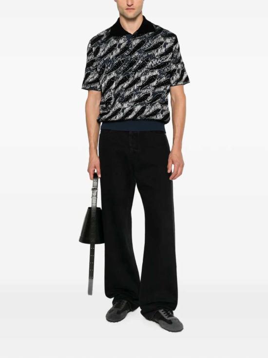 26FW 자크뮈스 데님 팬츠 25HPAM00028AD00039 BLACK 990 - JACQUEMUS
