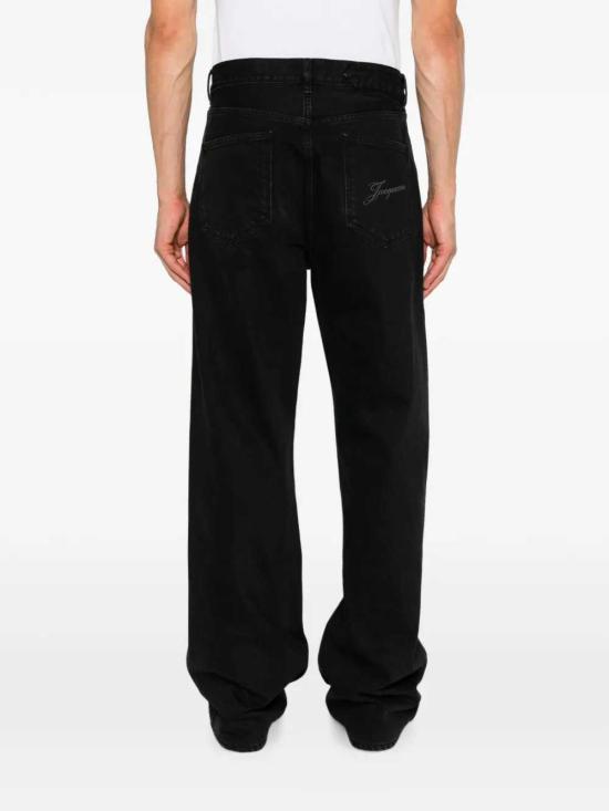 26FW 자크뮈스 데님 팬츠 25HPAM00028AD00039 BLACK 990 - JACQUEMUS