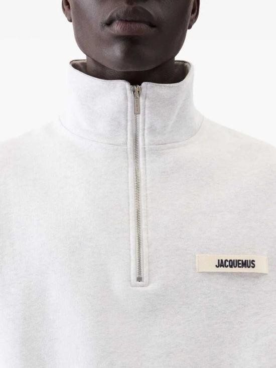 26FW 자크뮈스 스웨터 25ESSM00313AJ00174 GREY 2 951 - JACQUEMUS