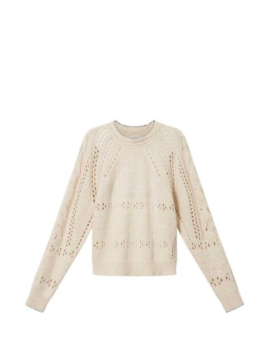 26FW 이자벨마랑에뚜왈 스웨터 PU0938FAD3L02E 23EC ECRU