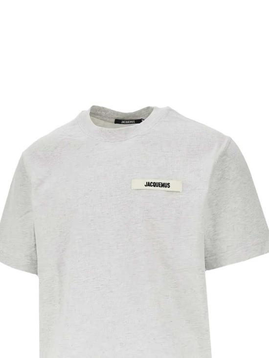 26FW 자크뮈스 반팔 티셔츠 25HTSM00133AJ00226 GREY 950 - JACQUEMUS