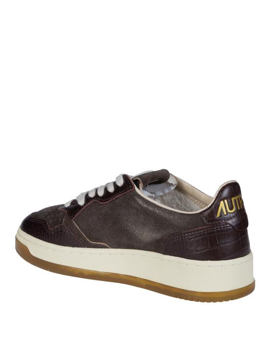 26FW 오트리 메달리스트 로우 레더 스니커즈 AULWCJ01 MUSTANGBRN MARRONE - AUTRY