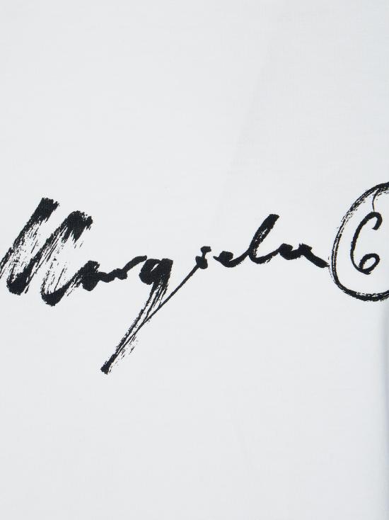 26FW MM6 메종마르지엘라 반팔 티셔츠 S52GC0368M20258 101 BIANCO - MM6 MAISON MARGIELA