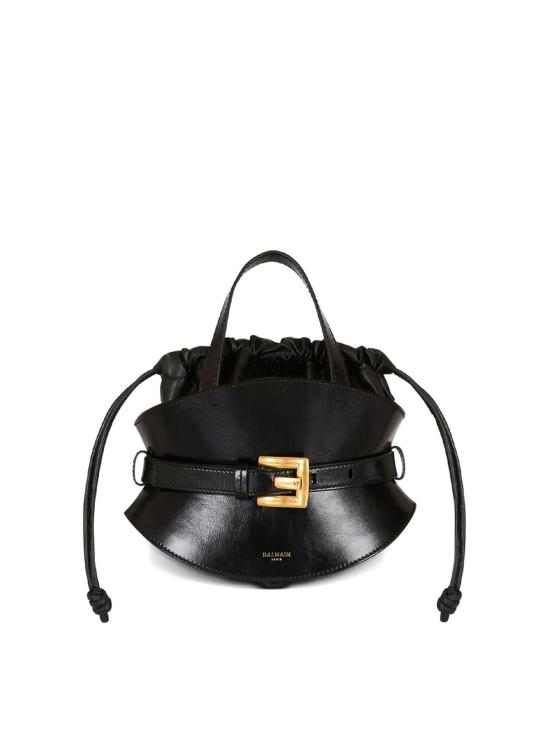 26FW 발망 크로스백 FN0DP017LMTE0PA Black