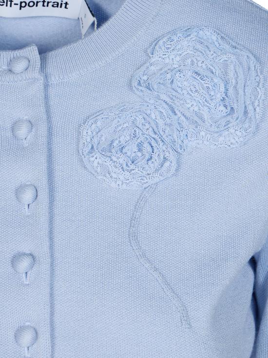 26FW 셀프 포트레이트 가디건 PF26068CBL BLUE - SELF PORTRAIT