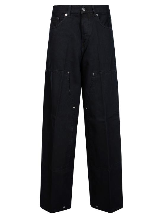 26FW 하이쿠레 스트레이트 팬츠 HEW03375GF139PPT T0002 NERO