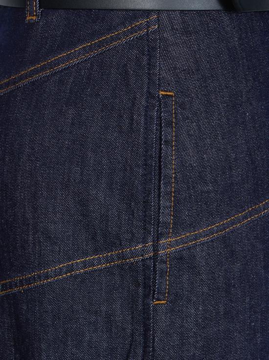 26FW 셀프 포트레이트 롱 스커트 PF26810MSKBL INDIGO BLU - SELF PORTRAIT