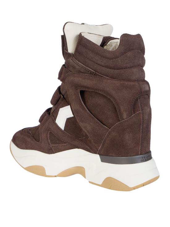 26FW 이자벨마랑 스니커즈 24HBK0009FAB4E10S MCLMW MARRONE - ISABEL MARANT