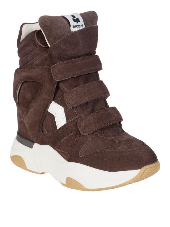 26FW 이자벨마랑 스니커즈 24HBK0009FAB4E10S MCLMW MARRONE - ISABEL MARANT