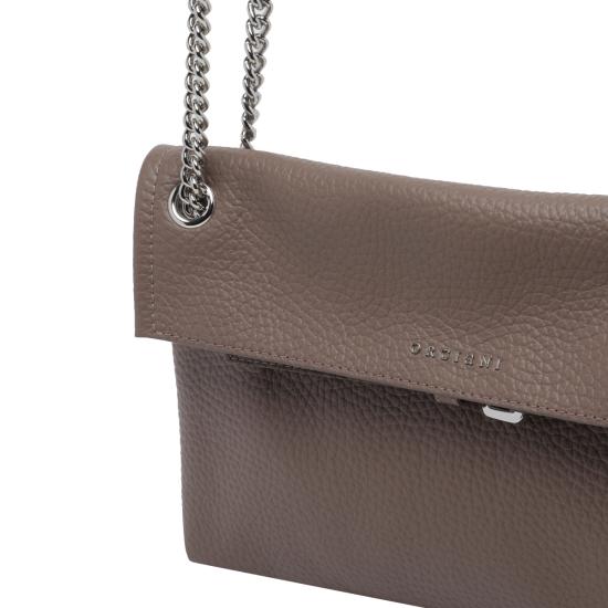 26FW 오르치아니 숄더백 B02240 SOFVISONE Brown - ORCIANI