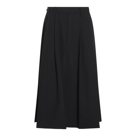 26FW 브루넬로 쿠치넬리 미디 스커트 M0W07G3951 C101 NERO