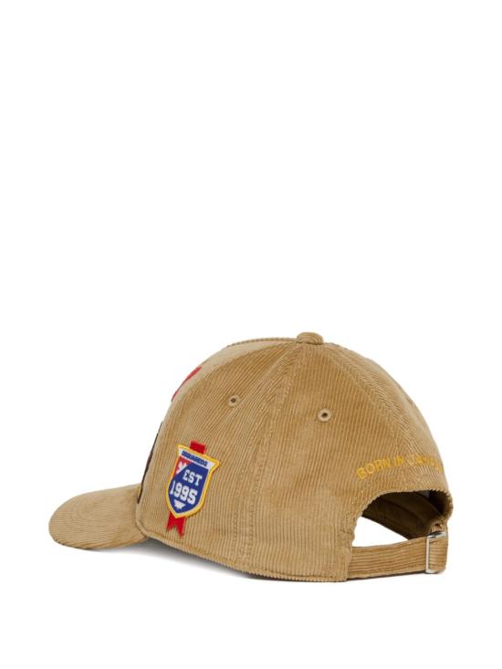 26FW [키즈] 디스퀘어드2 모자 DQ3532D0AJI DQ776 Beige - DSQUARED2