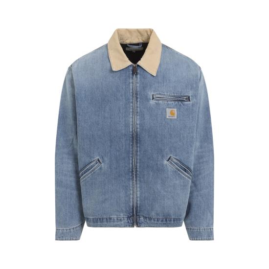 26FW 칼하트 WIP OG 디트로이트 자켓 I0365932XNUR03 BLUE DUSTY H BROWN - CARHARTT WIP