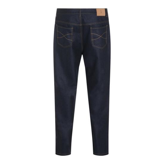 26FW 브루넬로 쿠치넬리 스트레이트 팬츠 M038PF1012 CDL36 NAVY - BRUNELLO CUCINELLI