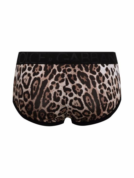 26SS 돌체앤가바나 라운지 웨어 M3D24J FSGWFHA93M Leopardato - DOLCE & GABBANA