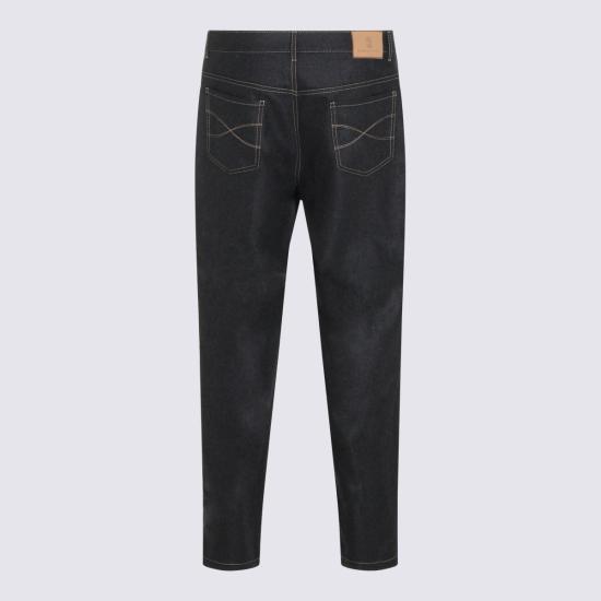 26FW 브루넬로 쿠치넬리 스트레이트 팬츠 M038PF1012 CGE40 DARK GREY - BRUNELLO CUCINELLI