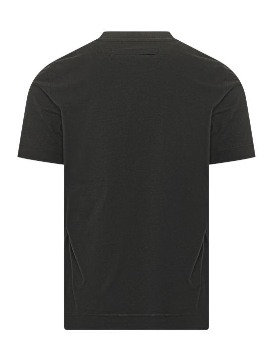26FW 에르메네질도제냐 반팔 티셔츠 UI360A4I765 K09 001 NERO - ERMENEGILDO ZEGNA