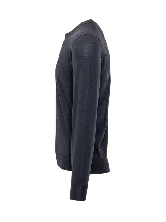 26FW 브루넬로 쿠치넬리 스웨터 M2400100 CW425 NAVY - BRUNELLO CUCINELLI