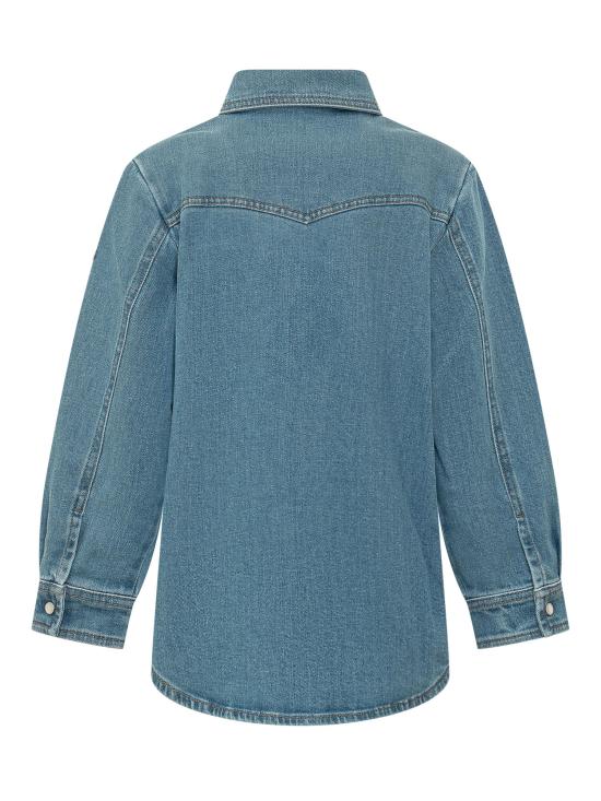 26FW [키즈] 몽클레어 셔츠 L29542F00001598A1 730 DENIM - MONCLER