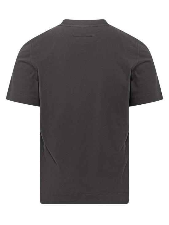26FW 에르메네질도제냐 반팔 티셔츠 UI360A4I765 B09 412 BLU - ERMENEGILDO ZEGNA
