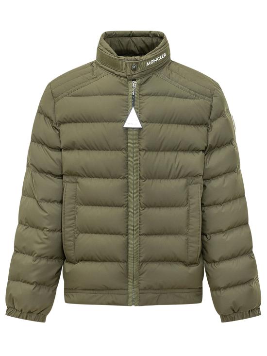 26FW [키즈] 몽클레어 패딩 L29541A00064597YW 818 VERDE MILITARE