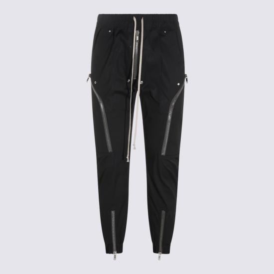 26FW 릭 오웬스 스트레이트 팬츠 RU02F4368 TE09 BLACK - RICK OWENS