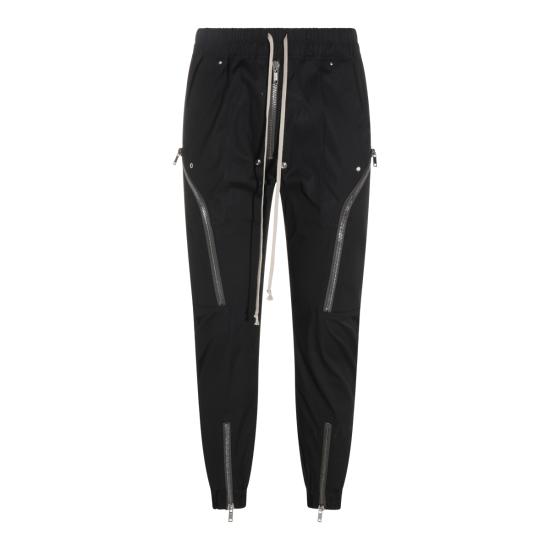 26FW 릭 오웬스 스트레이트 팬츠 RU02F4368 TE09 BLACK