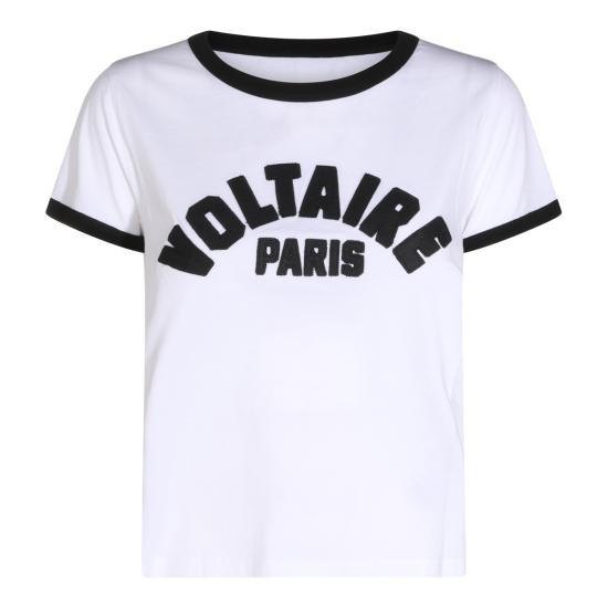 26FW 자딕앤볼테르 반팔 티셔츠 JWTS02851 107 WHITE