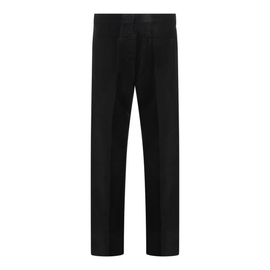 26FW 릭 오웬스 스트레이트 팬츠 RU02F4333 MOR09 BLACK - RICK OWENS