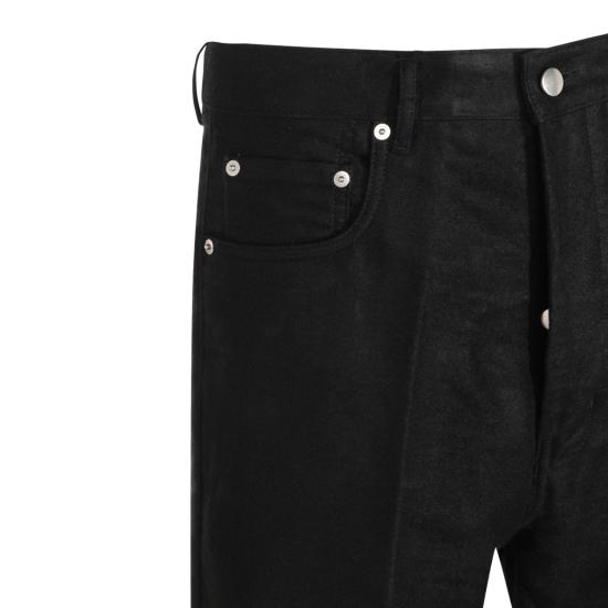 26FW 릭 오웬스 스트레이트 팬츠 RU02F4333 MOR09 BLACK - RICK OWENS